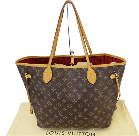 lv neverfull mm red interior|louis vuitton Neverfull handbags.